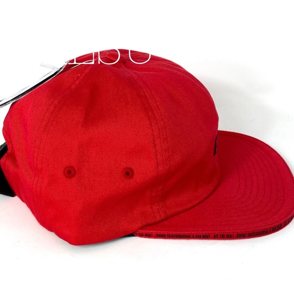 VANS x Baker Jockey Cotton SnapBack Red Unisex - Picture 2 of 7